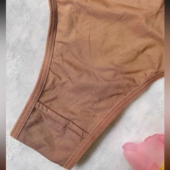 Silky Bronze Bra and panty Set size large. See measurements in photos nwot - Picture 3 of 13